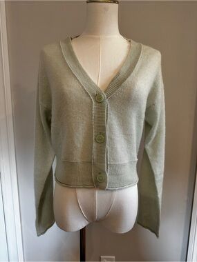 LoveShackFancy Lawrence Lightweight Cashmere Cardigan